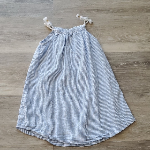 H&M Other - 3/$10 Light Blue Striped Sun Dress